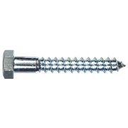 HILLMAN 230176 0.63 x 5 in. Hex Lag Screw - Zinc Plated Steel 77481